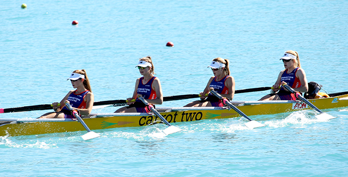 010216 Rowing Lara Biggs Emma Stagg Katie Dolan Mollie Gibson Emma Jansen cox