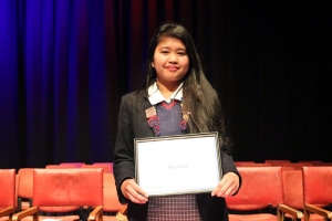 2018 Ashburton College Dux Chrizia Cayanan