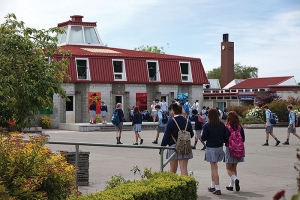 Ashburton College checkerboard