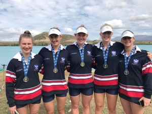 Rowing SISS medal winners